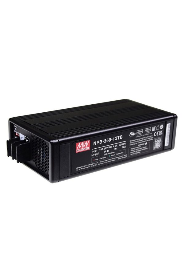 Mean Well NPB-360-12TB 14.4V 20A Akü Şarj Cihazı