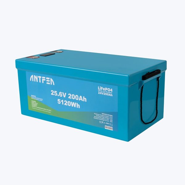 24v 200 amper lifepo4 akü antfea