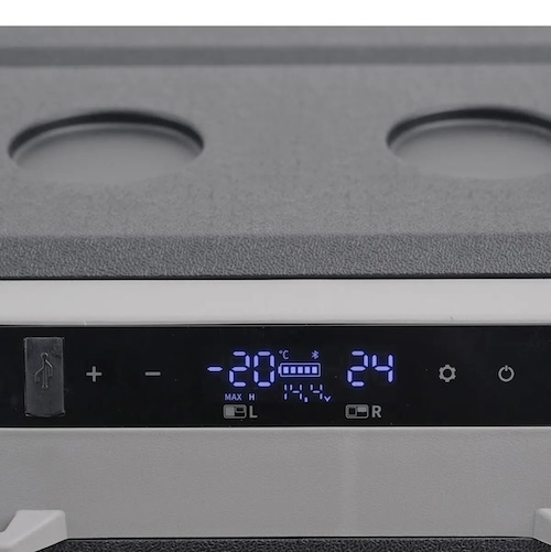 50 litre iki kapılı araç buzdolabı tecnopoint