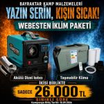 webesten iklim ve kamp paketi