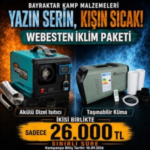 webesten iklim ve kamp paketi